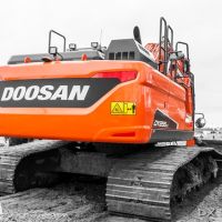 Rups graafmachine Doosan DX255LC-5